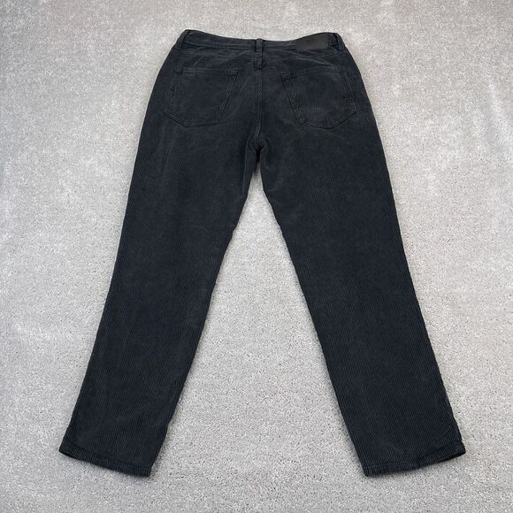 BDG Pants Womens 32 Gray Corduroy Dad Fit High Rise Button‎ Fly Cotton Cords - Picture 10 of 13